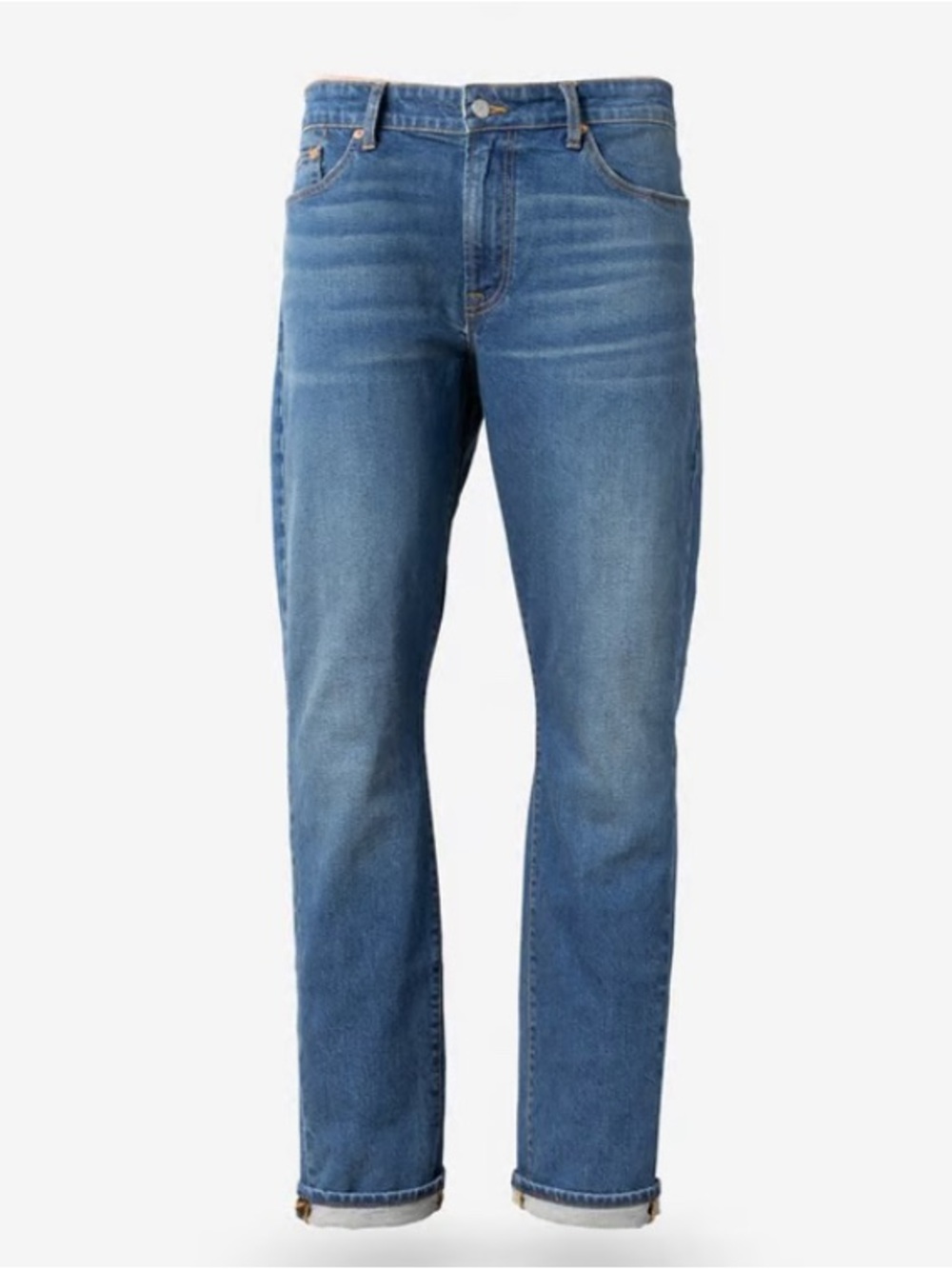 Civilianaire Walker Slim-straight Fit Denim Medium Wash Jeans 38x30 Made in USA